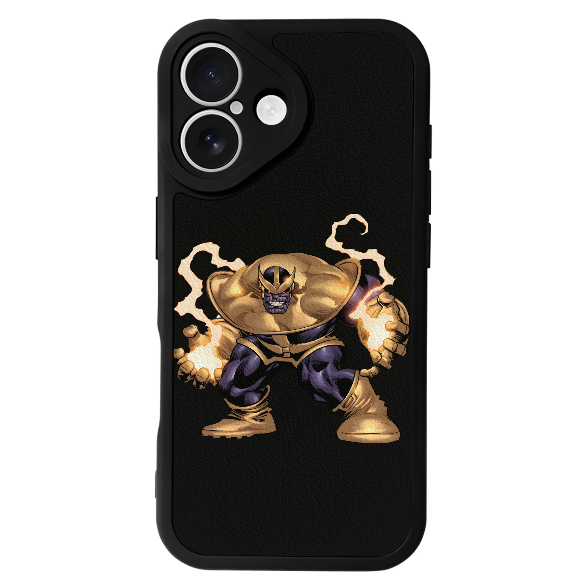 （画像用） アベンジャーズ The Avengers 【iPhone 16シリーズ対応】シリコンスマホケース（レザー調） 材質：シリコン